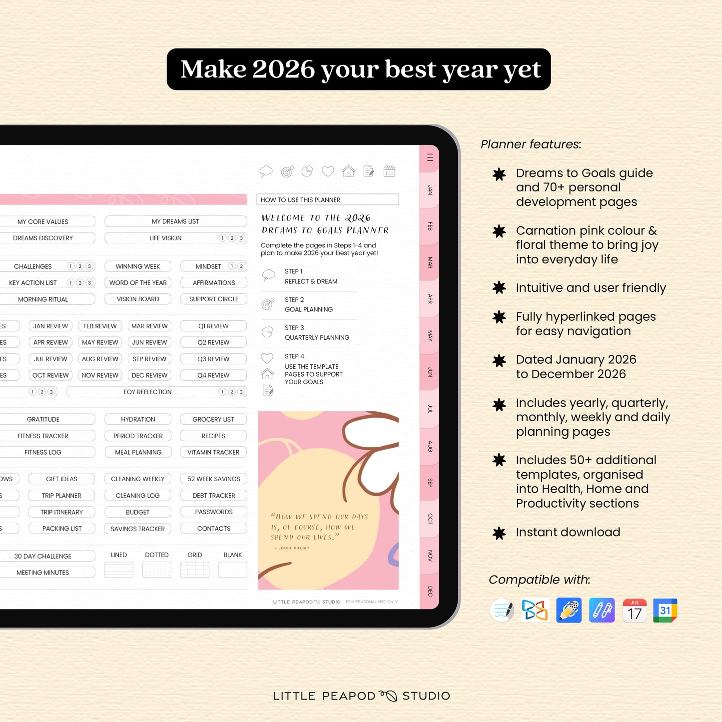2026 Digital Planner