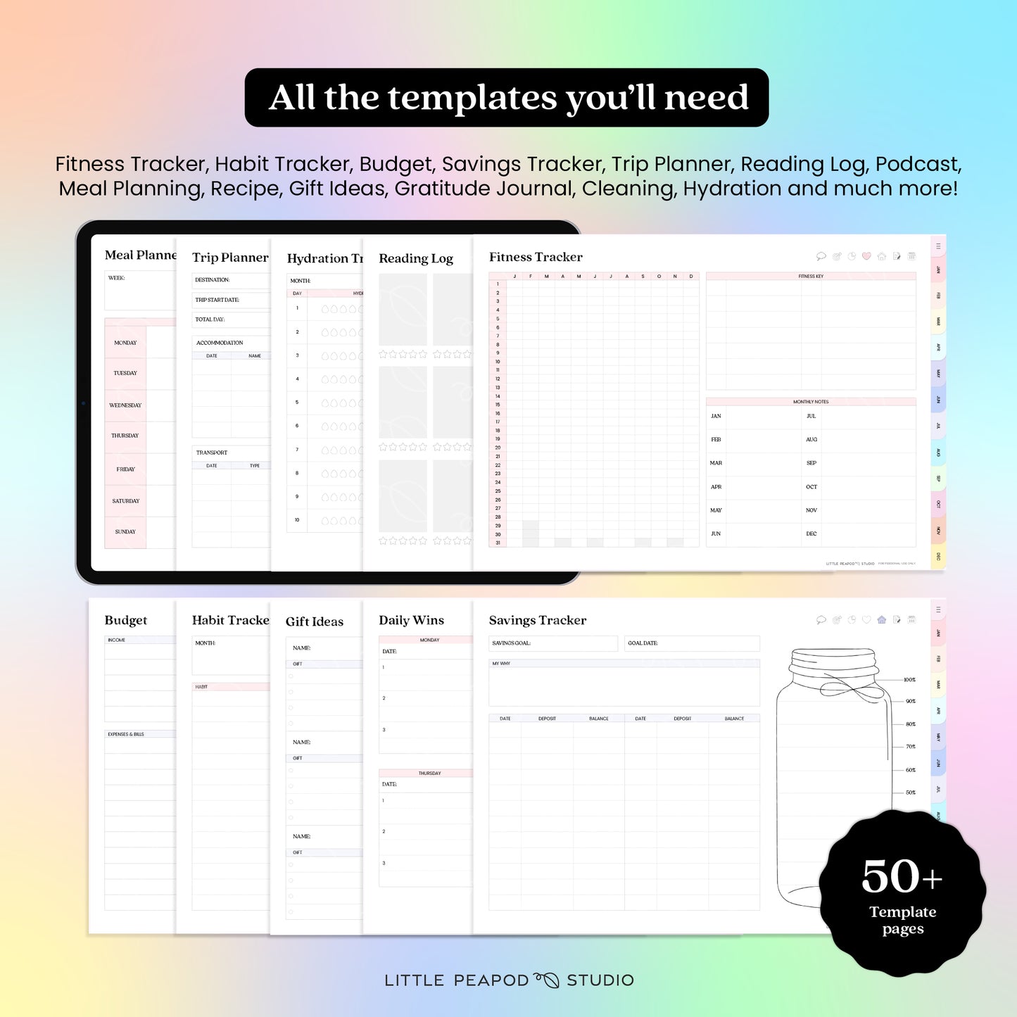 Dreams to Goals 2026 Digital Planner