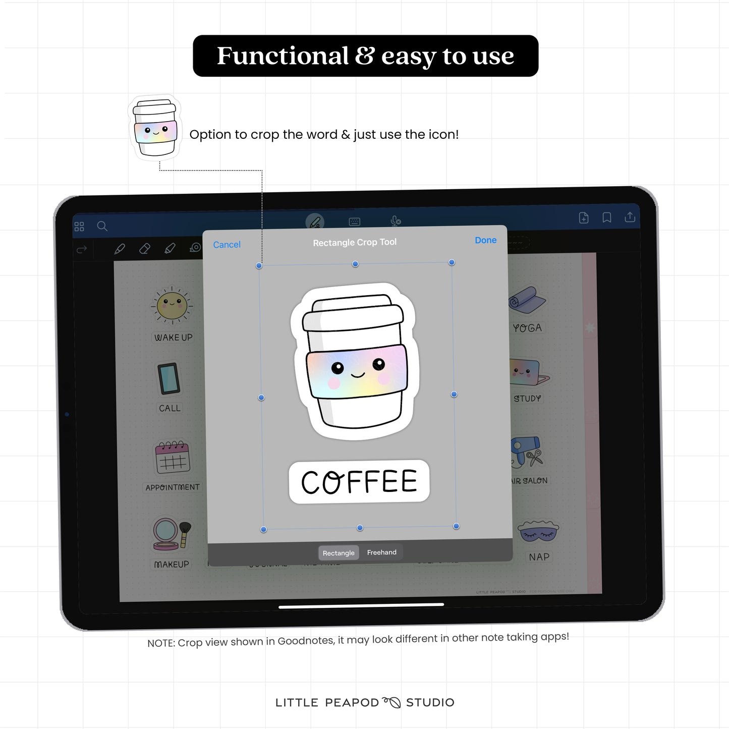 Everyday Essential Digital Stickers
