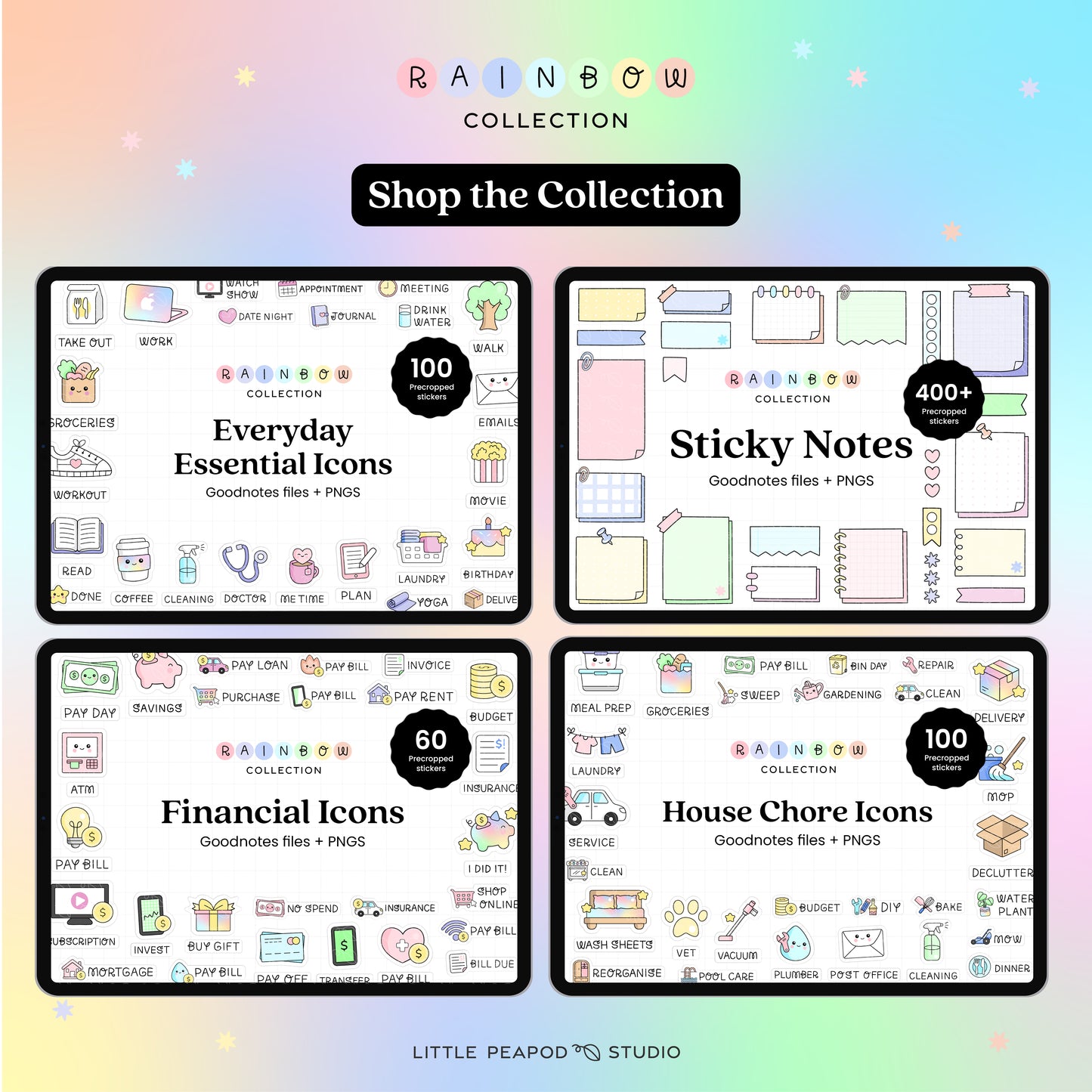 Financial Digital Stickers