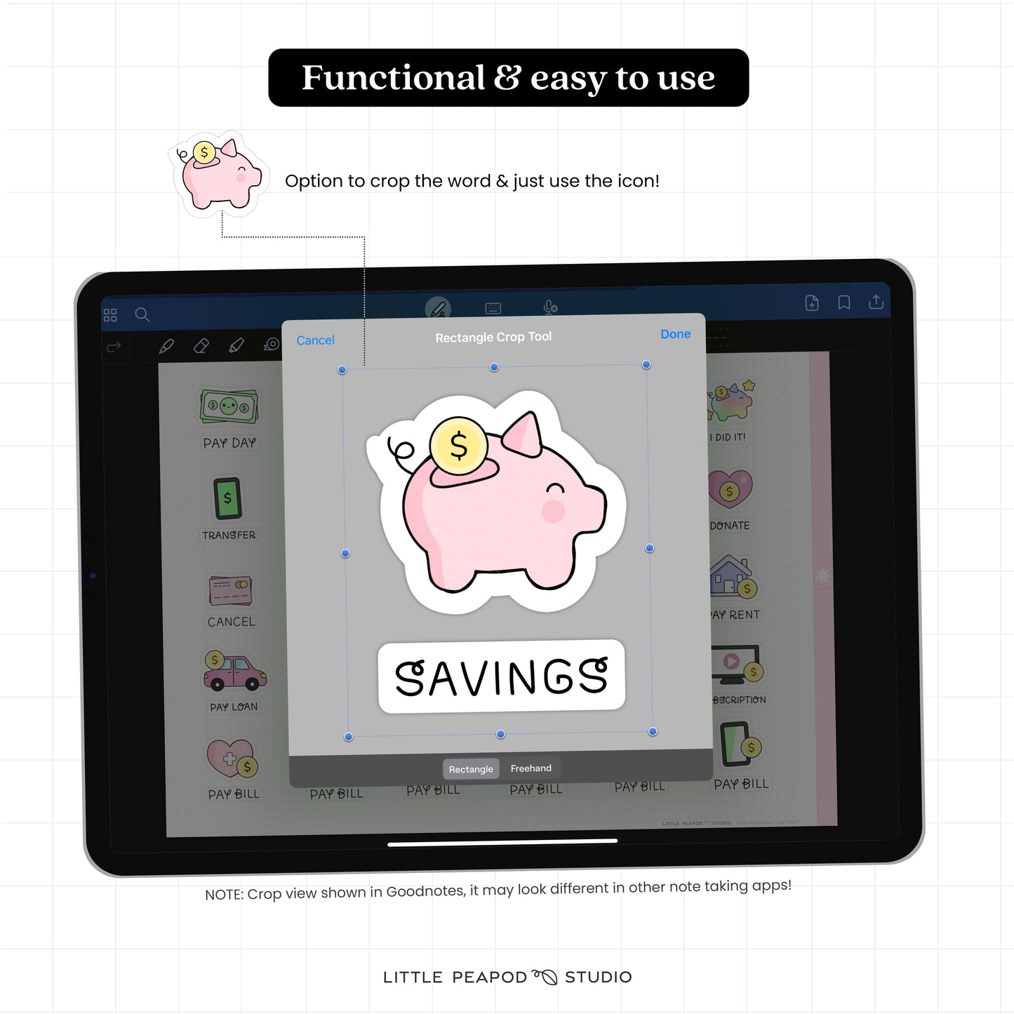 Financial Digital Stickers