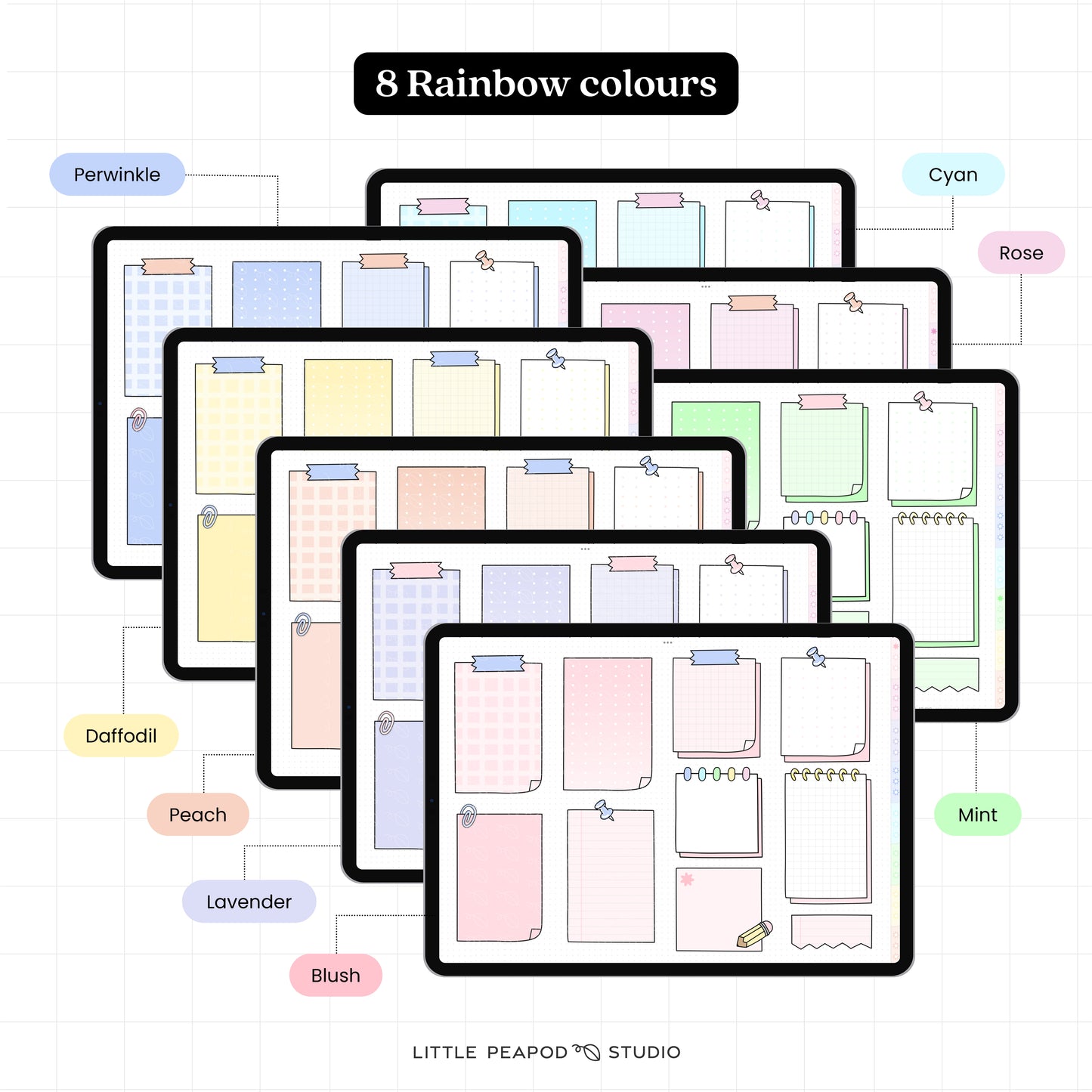 Sticky Notes Digital Stickers