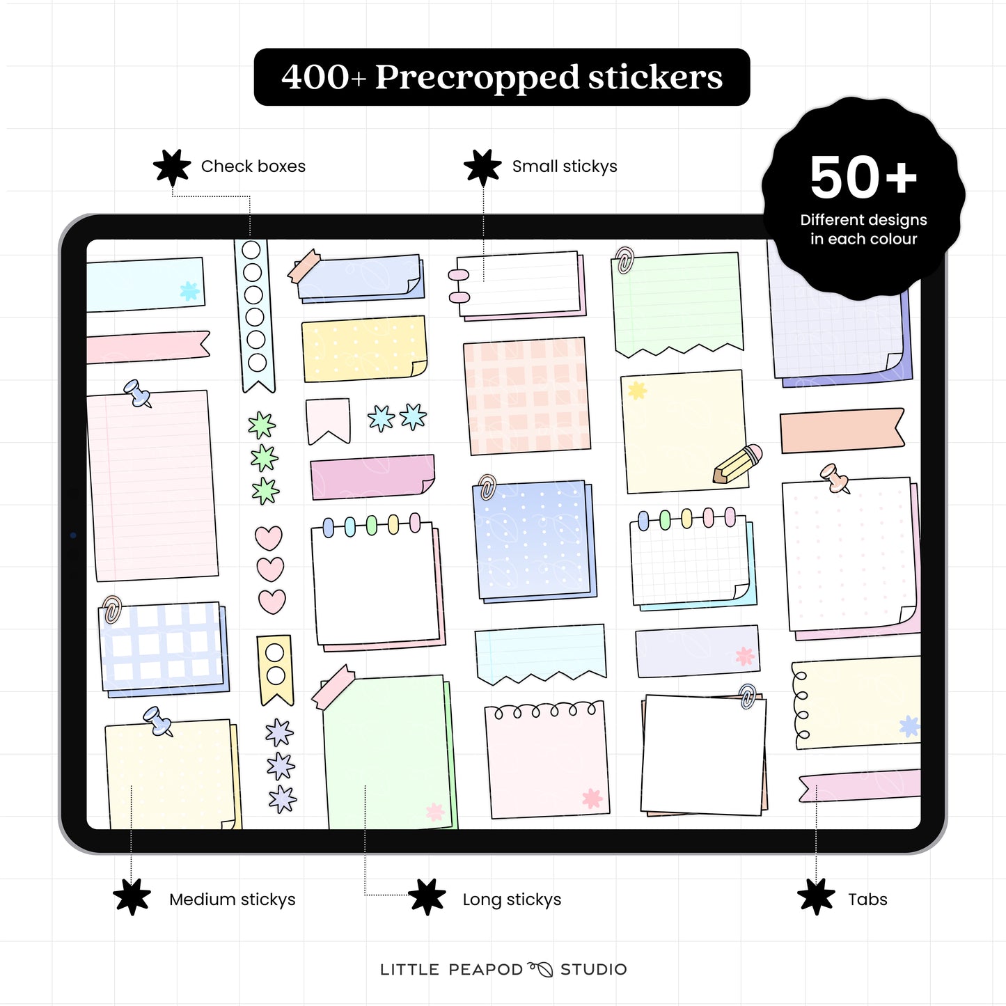 Sticky Notes Digital Stickers