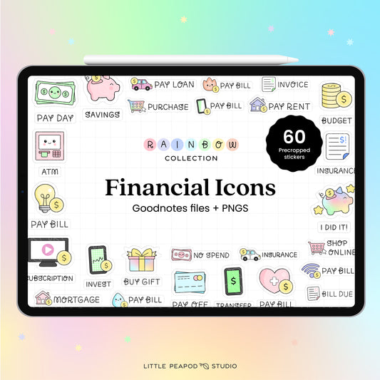 Financial Digital Stickers